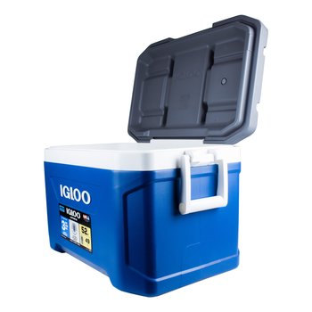 Hielera Latitude 52 Igloo 52 QT 85 latas gris y azul