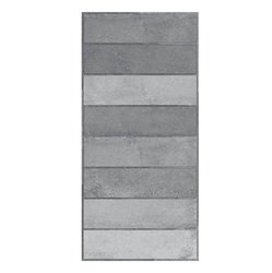 Muro 28x60 cm Mediterráneo Gris Vitromex