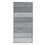 Muro 28x60 cm Mediterráneo Gris Vitromex