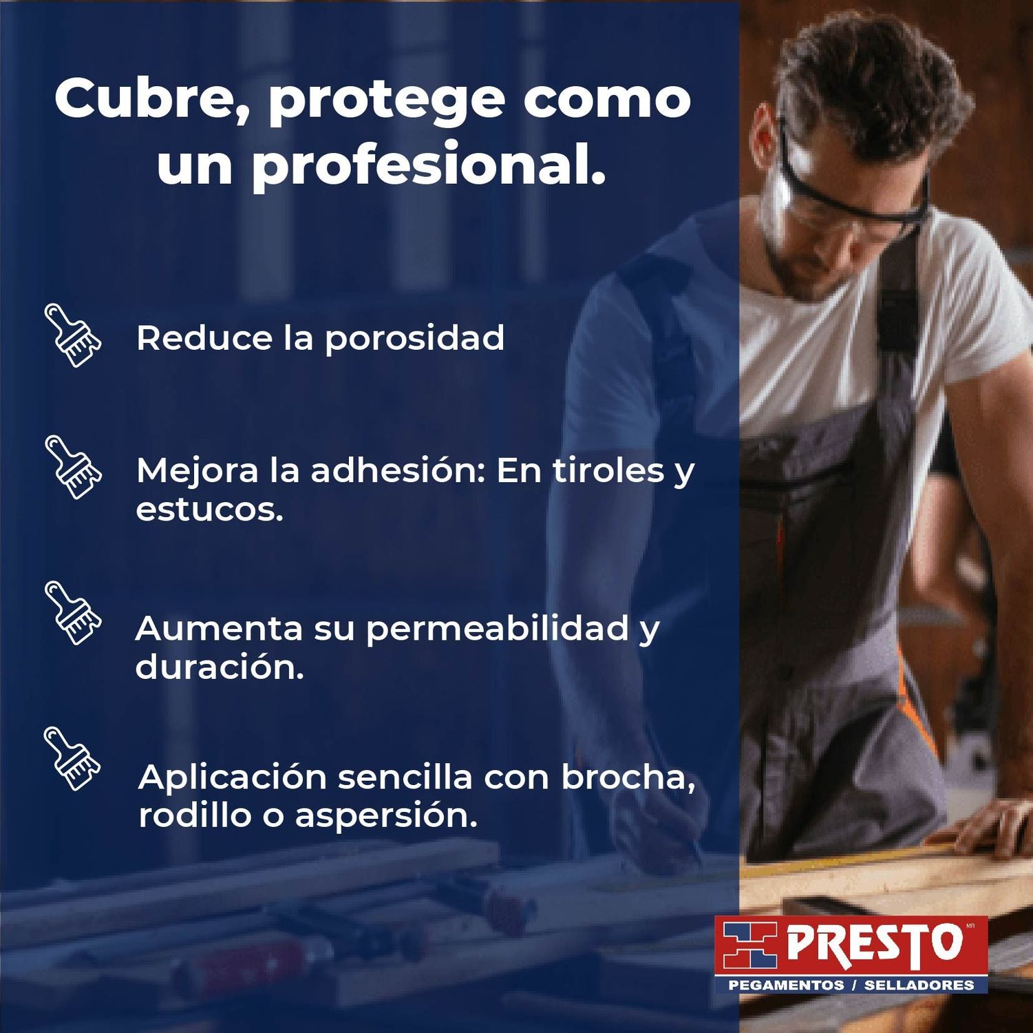 Pegamento Profesional para Madera Blanco Marca Toro 4 KG