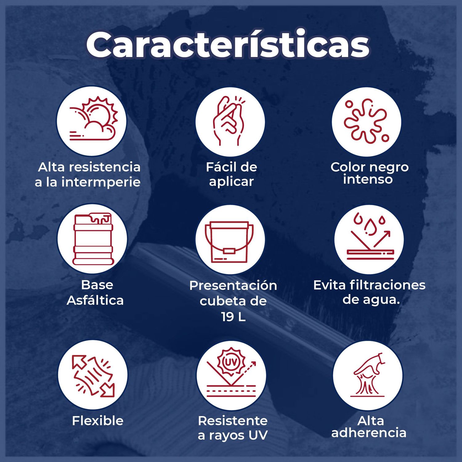 Cemento Plástico Thermotek Asfáltico Negro 19 l