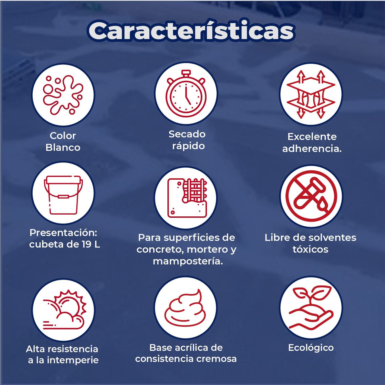 Cemento Acrílico Blanco Thermotek 19 Lt