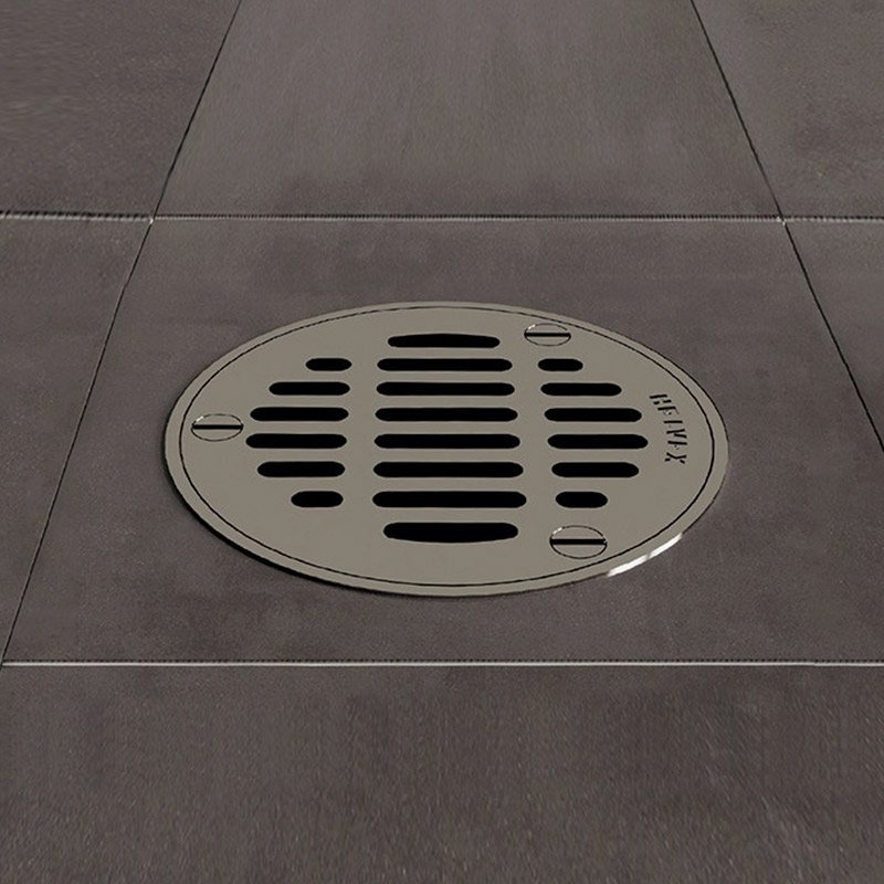 Coladera Helvex Boca Rejilla Redonda 27