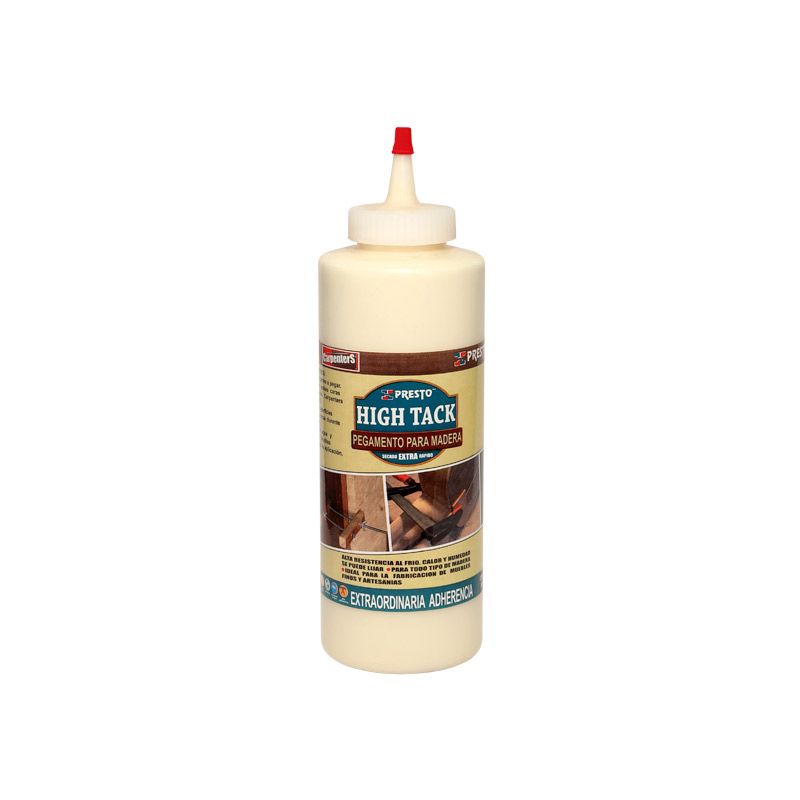 Pegamento Madera Amarillo Secado Rápido High Tack Presto 500 gr