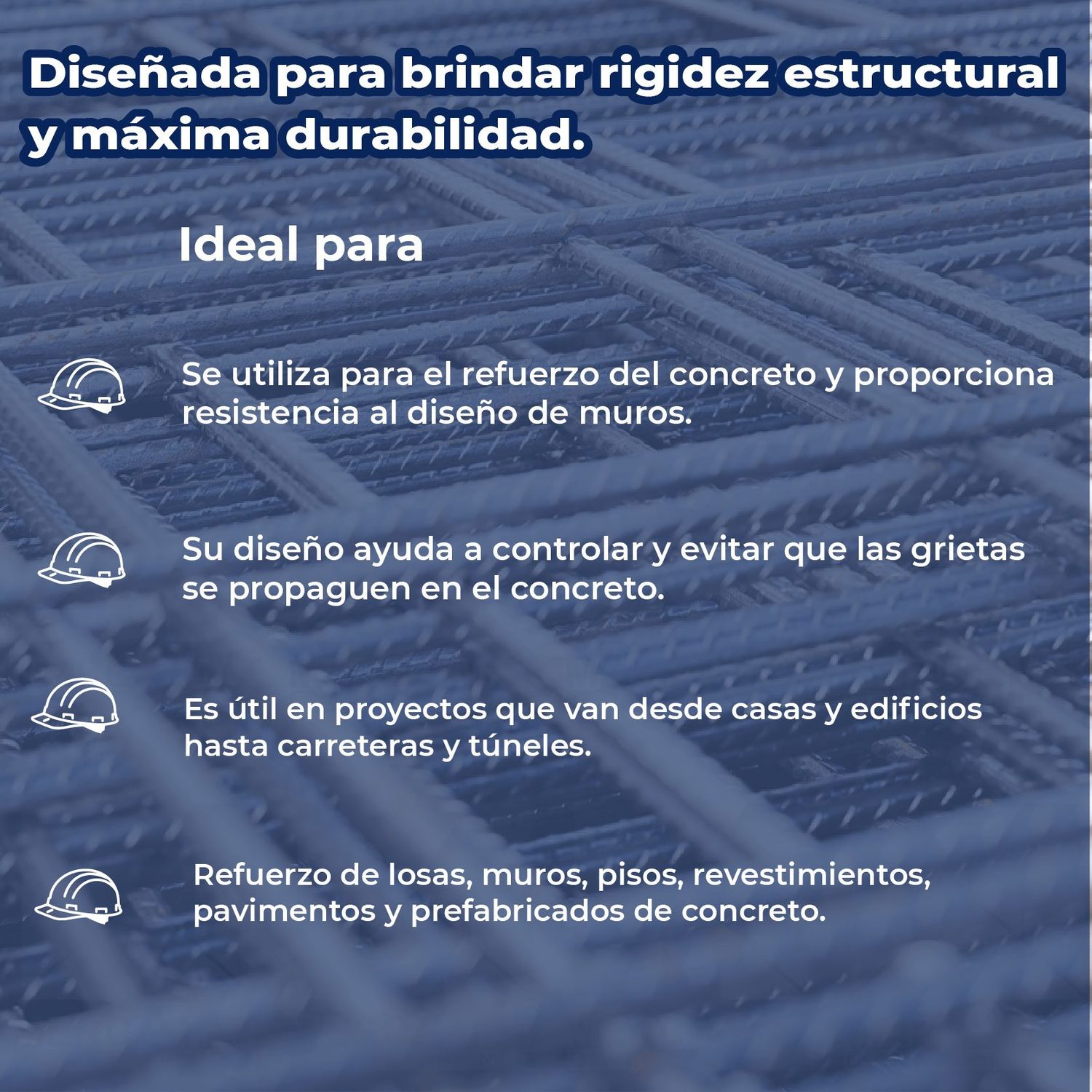 Malla Electrosoldada DeAcero 66-66 2.5 x 40 ML 100 m2