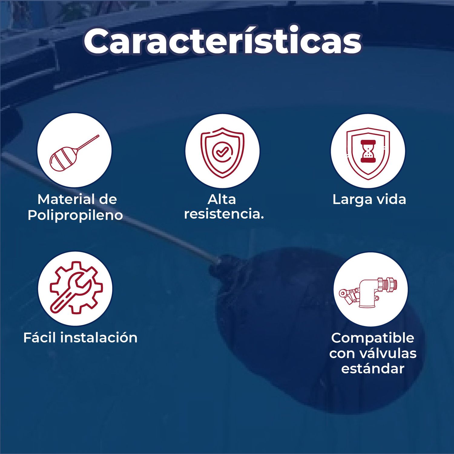 Flotador Para Tinaco Polipropileno 5 Rotoplas