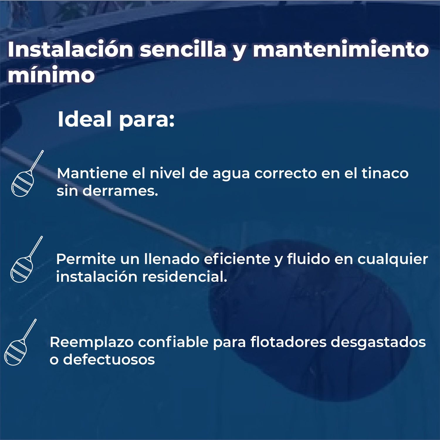 Flotador Para Tinaco Polipropileno 5 Rotoplas