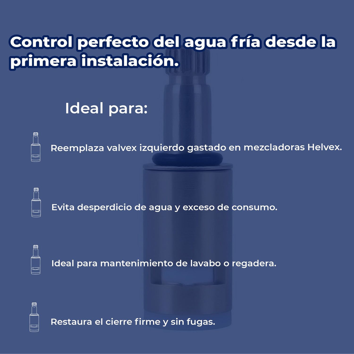 Valvex Izquierdo Armado Helvex Modelo SH-262