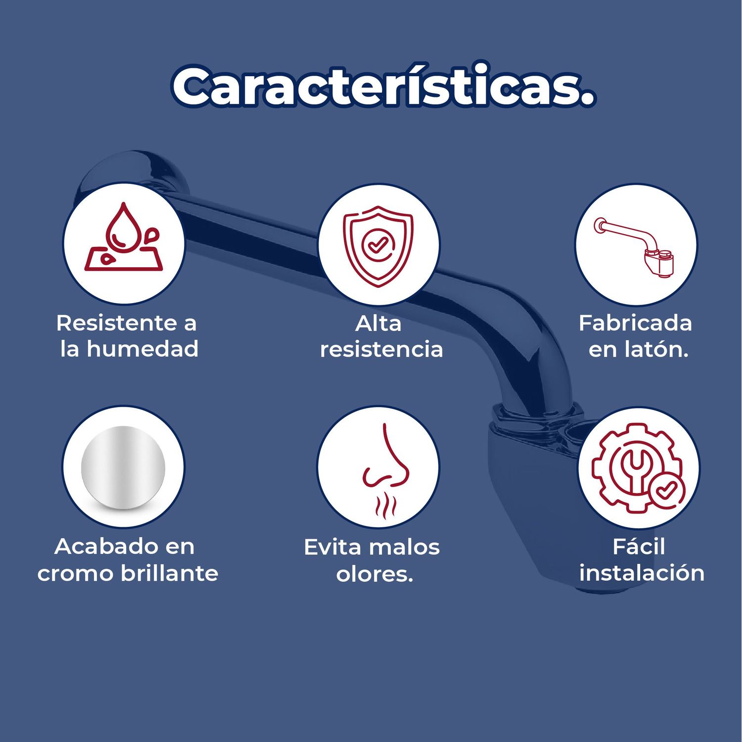 Céspol Para Lavabo Helvex sin Contra Acabado Cromo TV-016