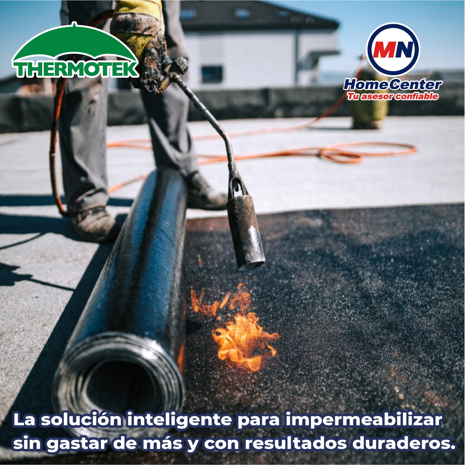 Impermeabilizante Prefabricado APP Chovatek Obras 3.5 FV Blanco