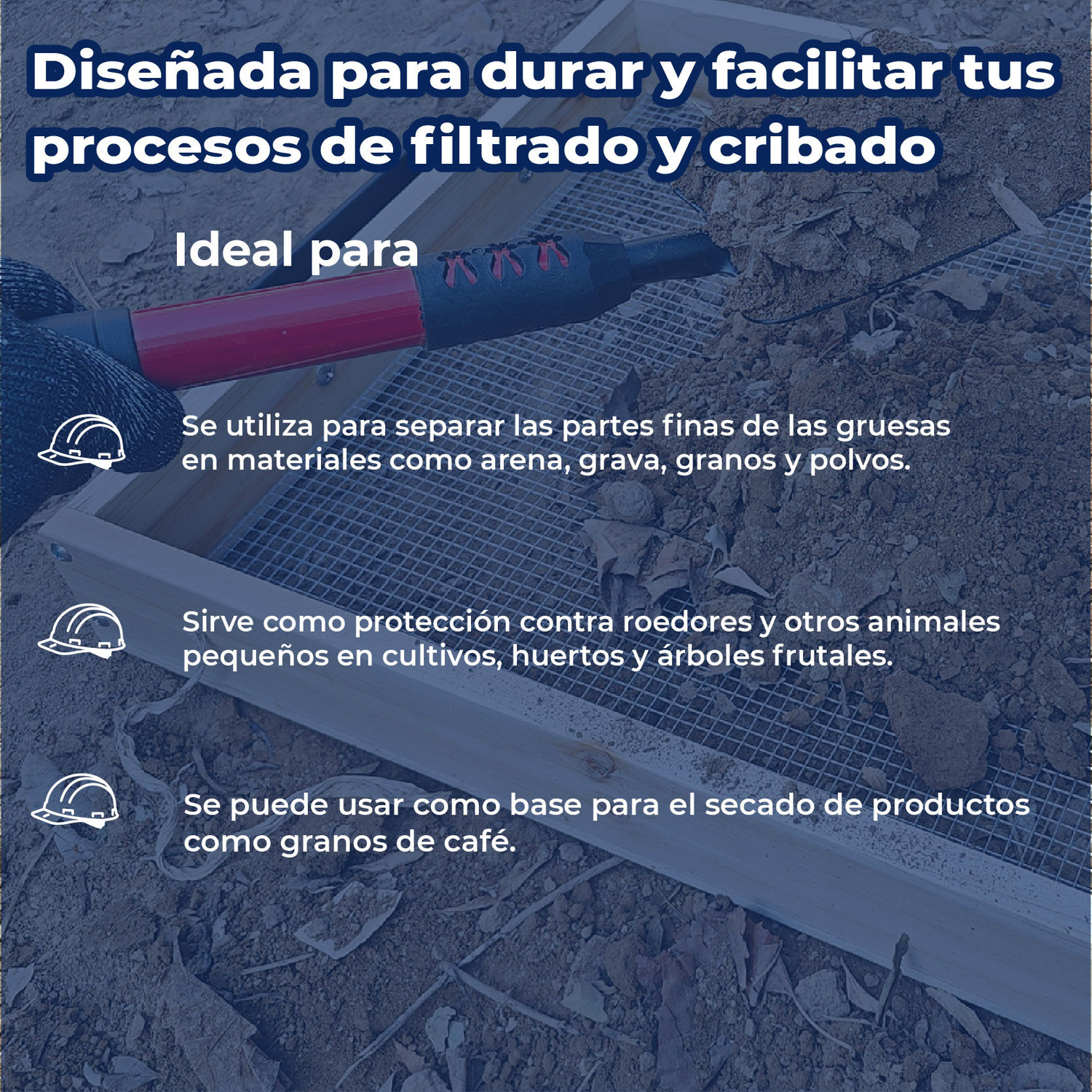 Malla Criba DeAcero 8 x 8 0.91 M