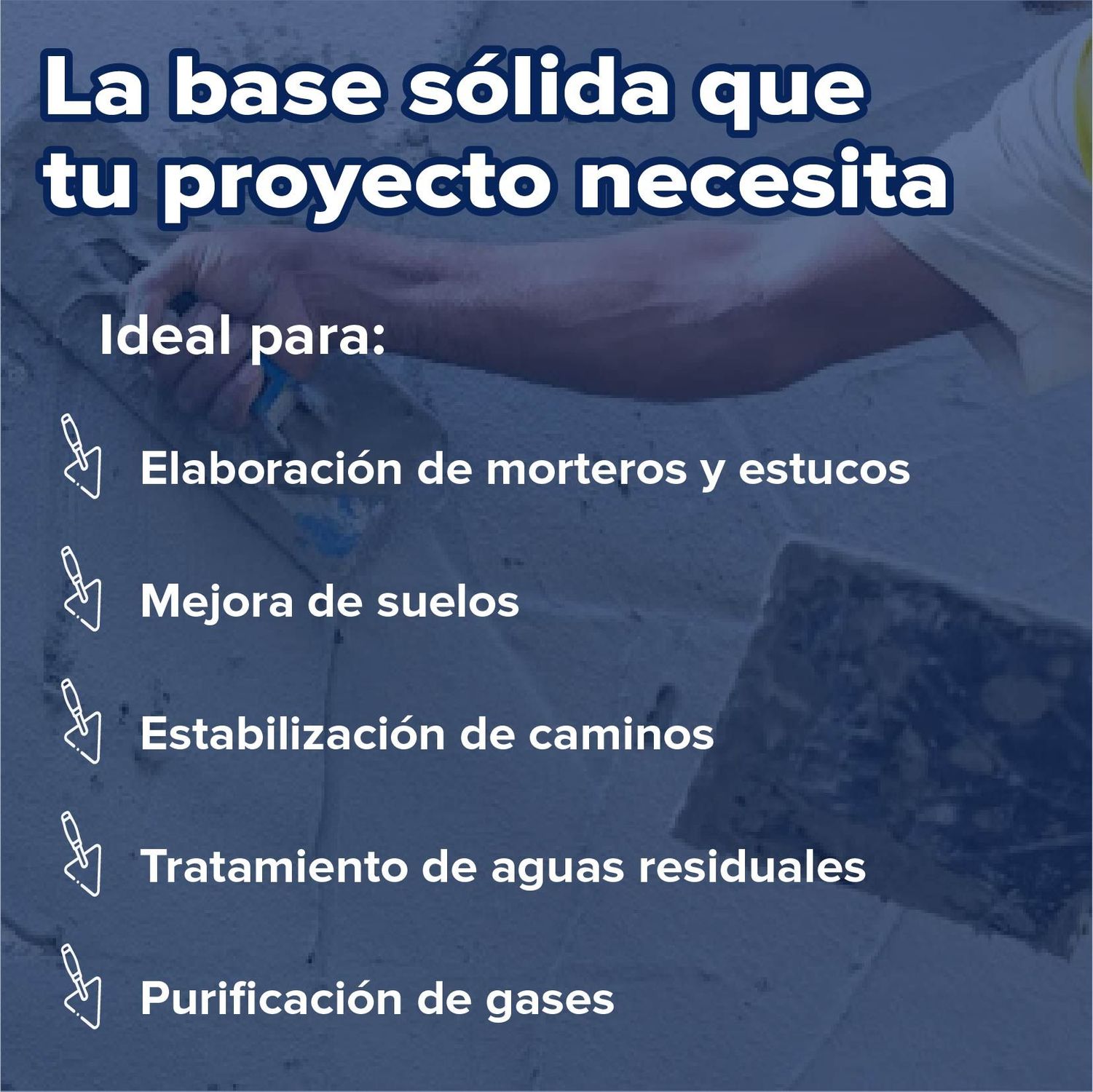 Saco de Cal Calidra 25 kg para construcción y acabados