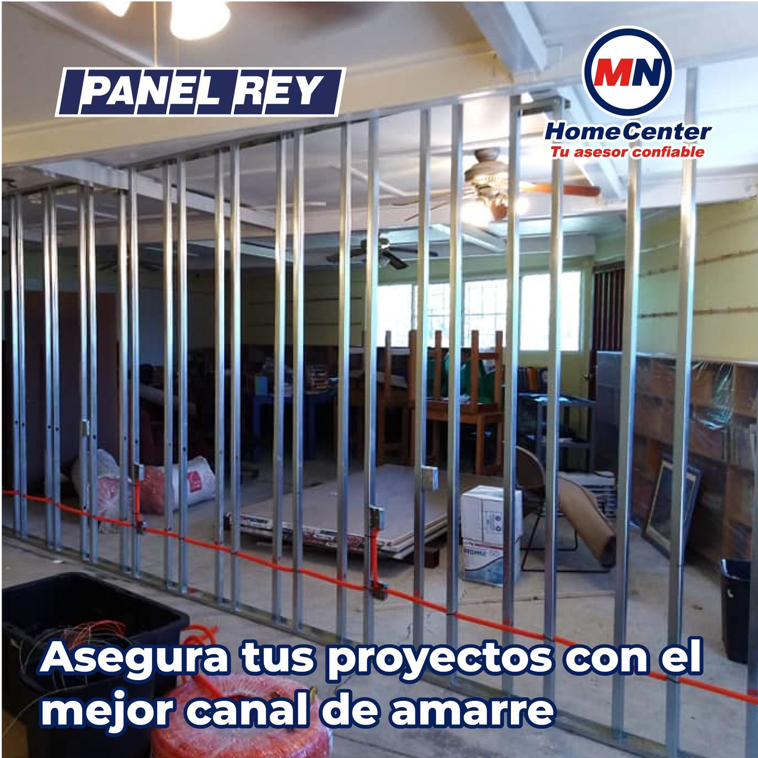Canal amarre panel rey calibre 26 6.35X3.05 M