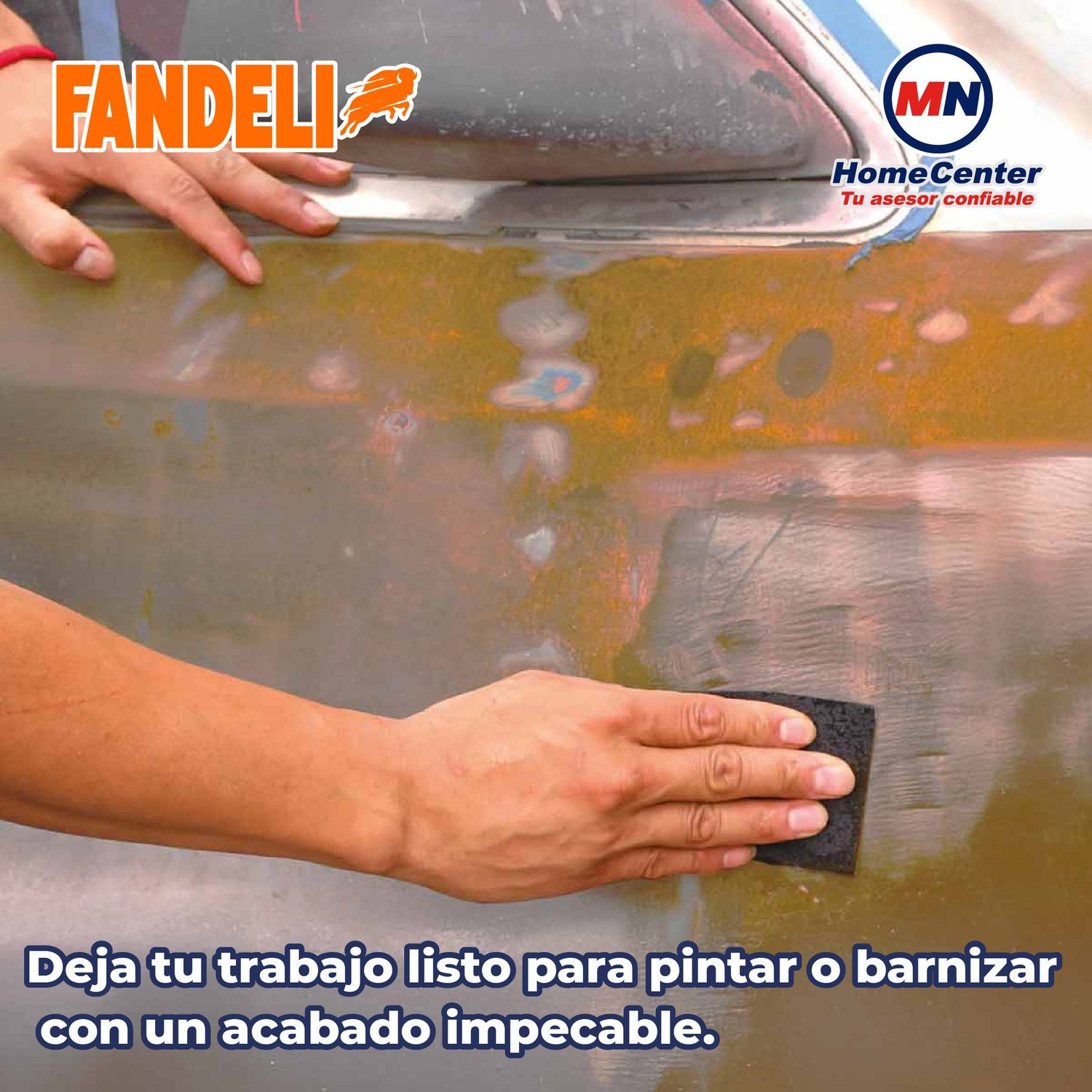 Lija de Agua Fandeli Grado 400 9 x 11 Pulgadas