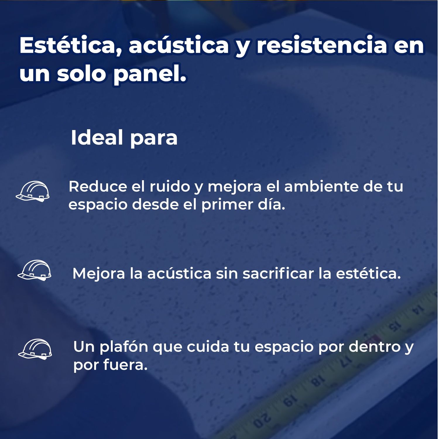 Plafón Tundra Humigard Plus 303 5/8 0.61X0.61(12 PZA)