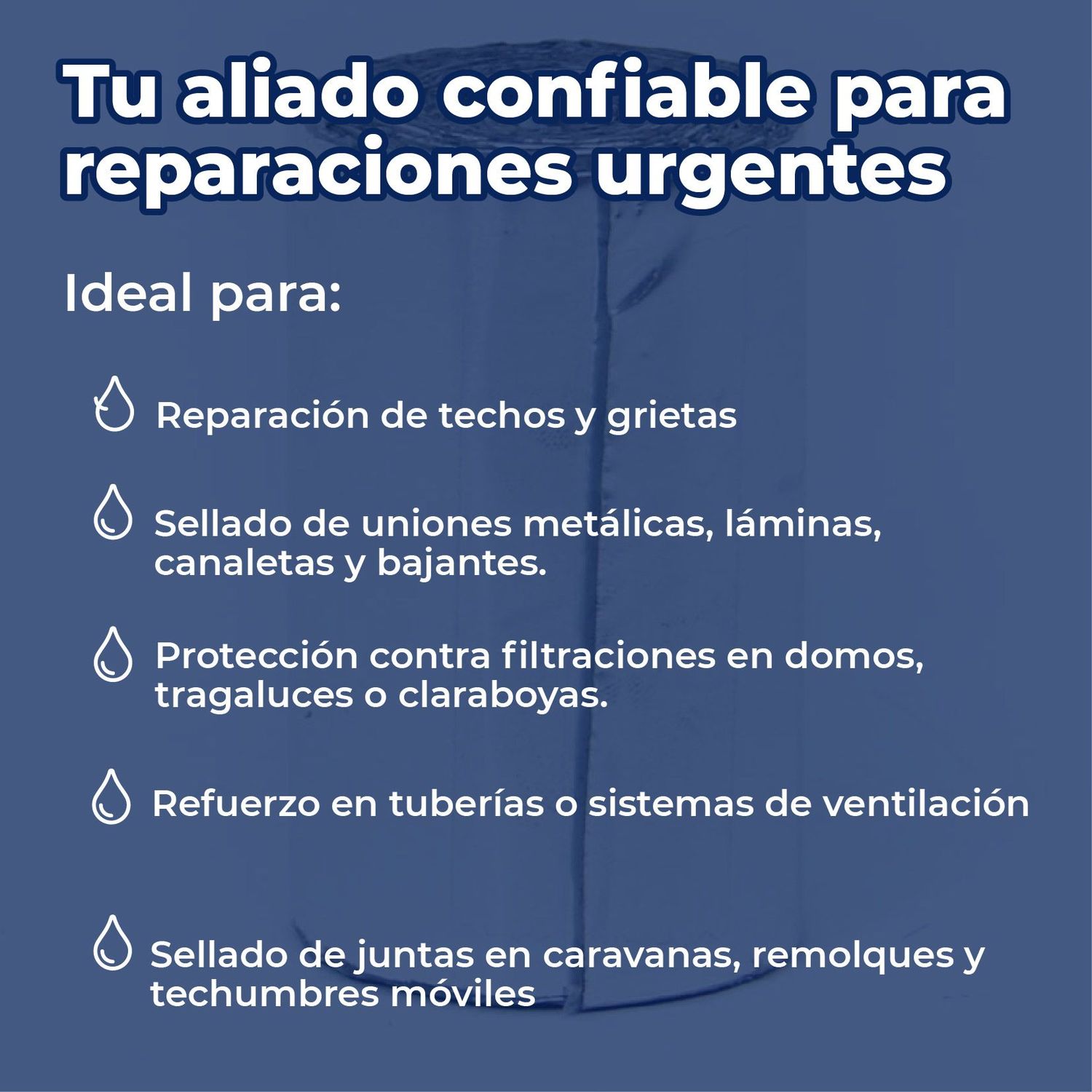 Banda Autoadherible Presto Band 10 cm x 10 m