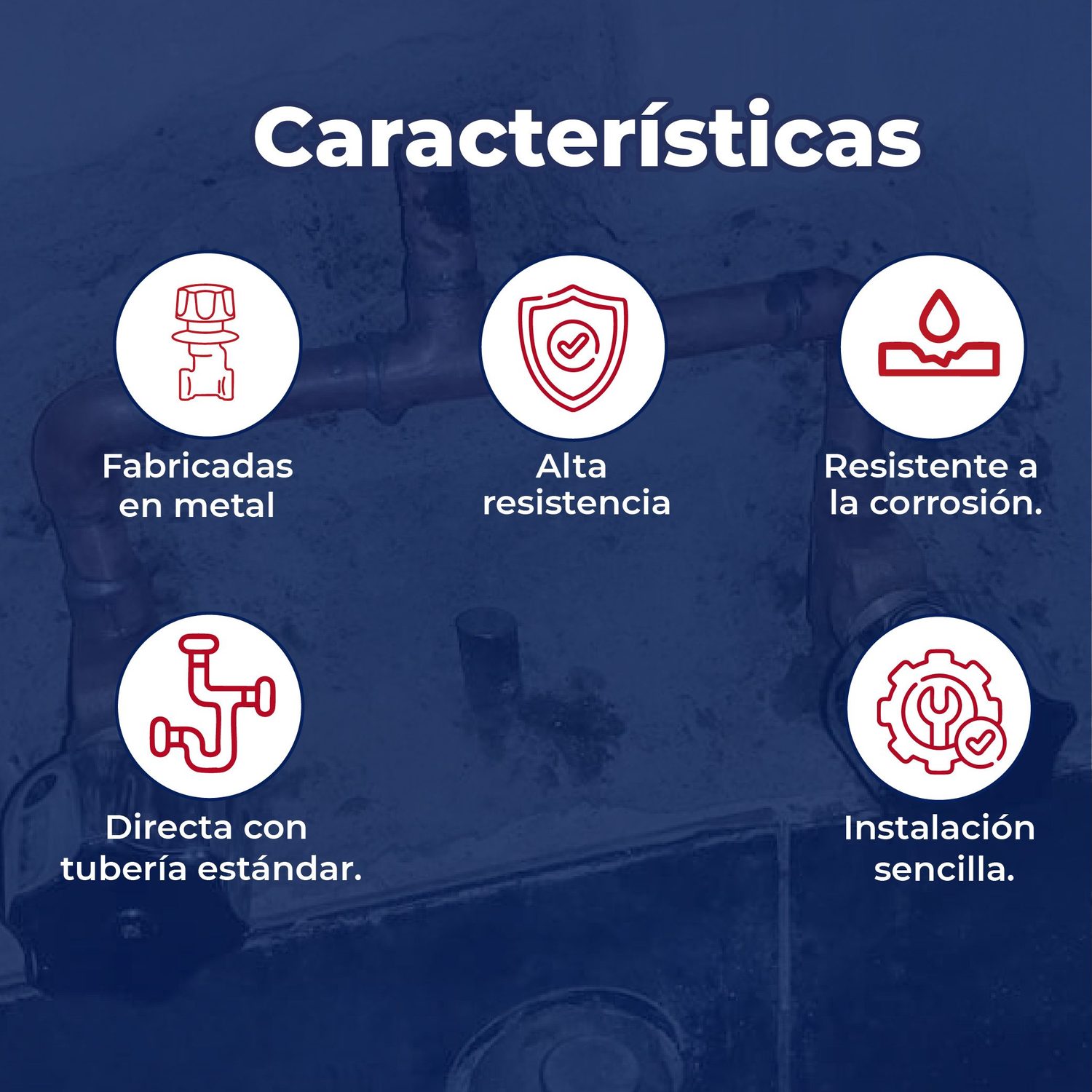 Llave Válvula Para Empotrar Rosca Chapetón Rugo 38IC