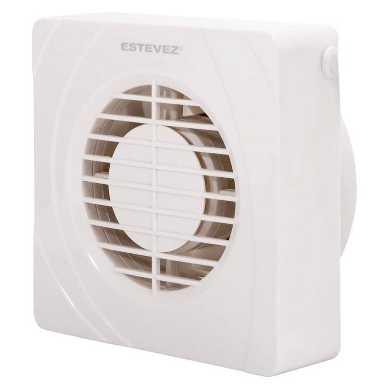 Extractor Baño Cuadrado marca Estevez 4 pulg