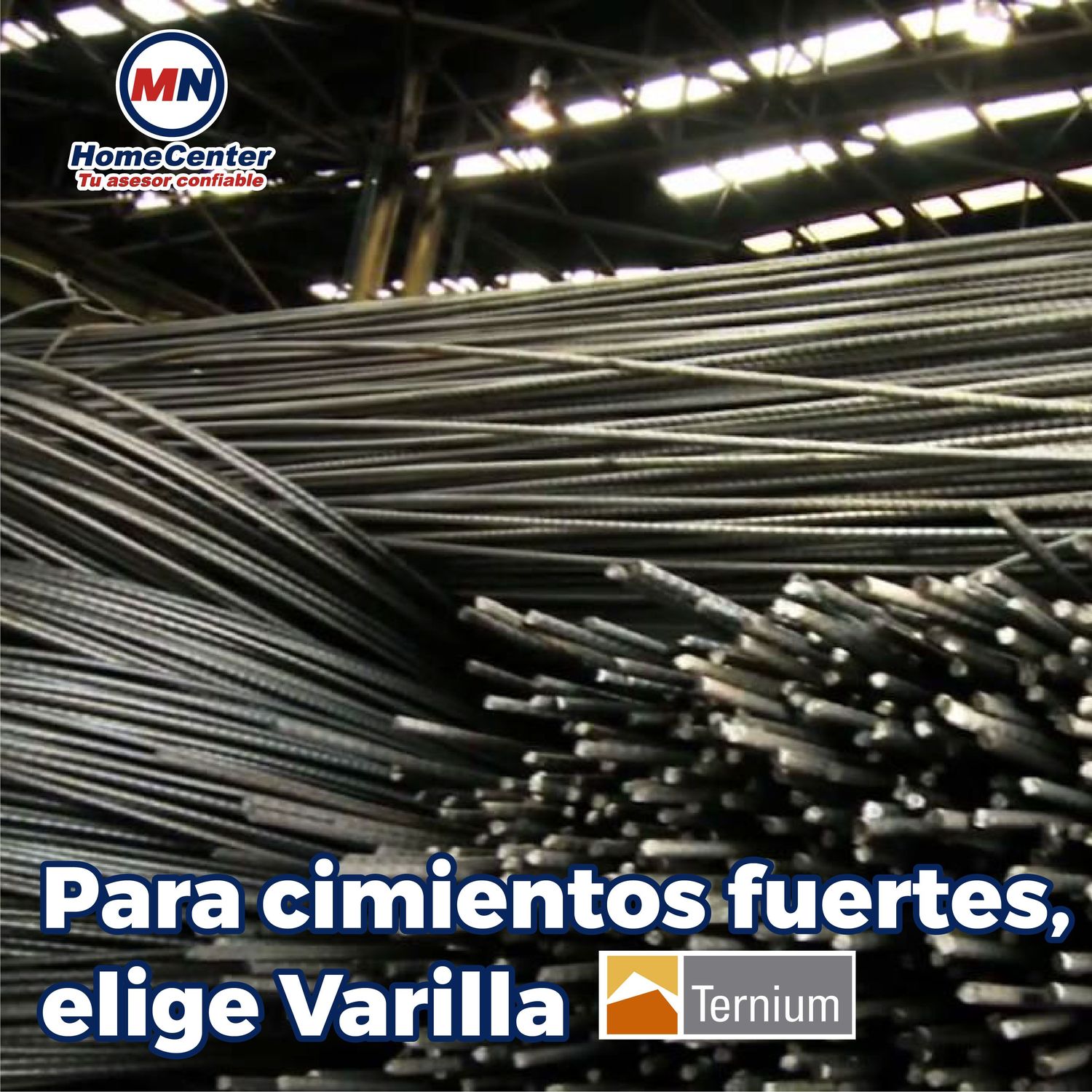 Varilla Recta Ternium #4 1/2X12 M AR-42