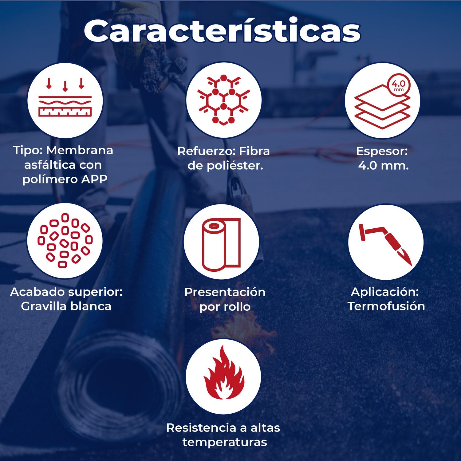 Prefabricado APP Chovatek 4.0 FP Blanco