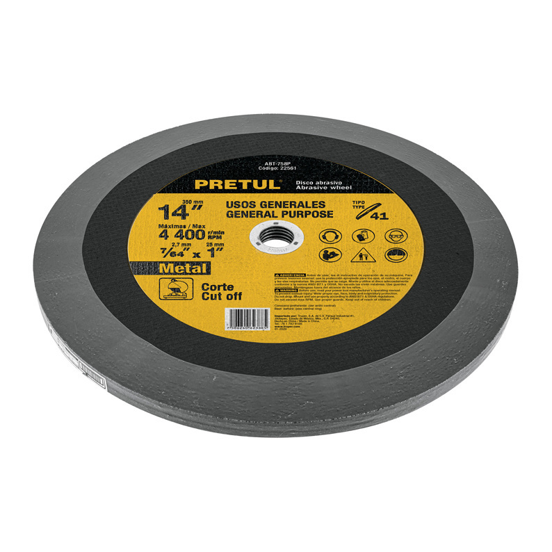 Disco Corte Metal Truper 14 pulg Económico