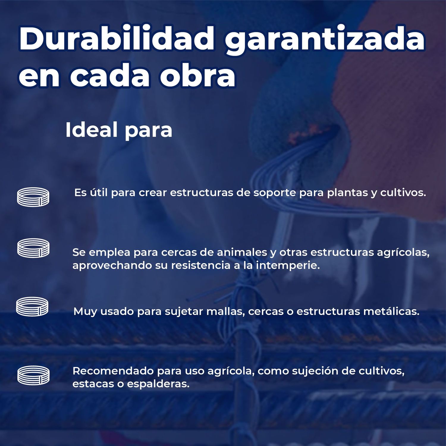 Alambre Galvanizado Deacero Calibre 18 (Precio por kilo)