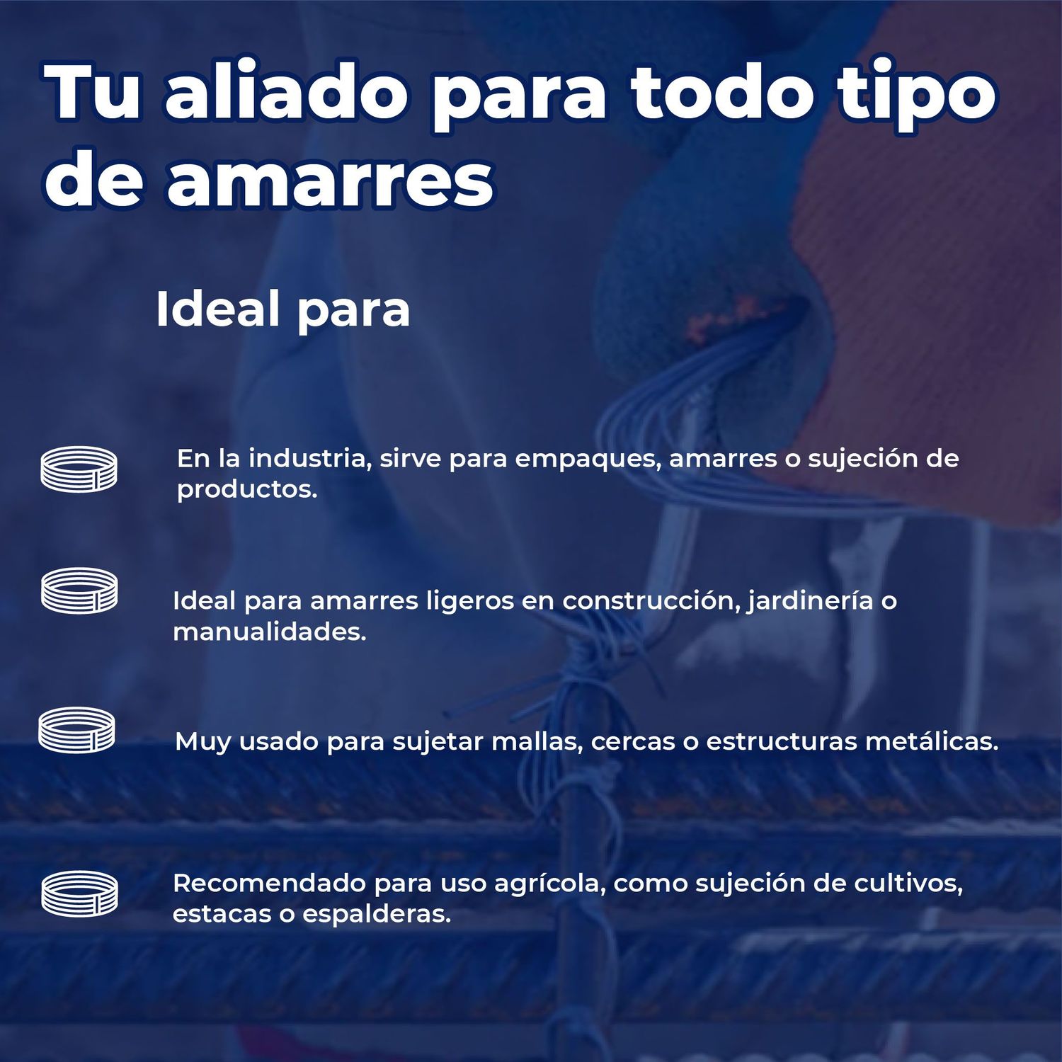 Alambre Galvanizado Deacero Calibre 16 (Precio por kilo)