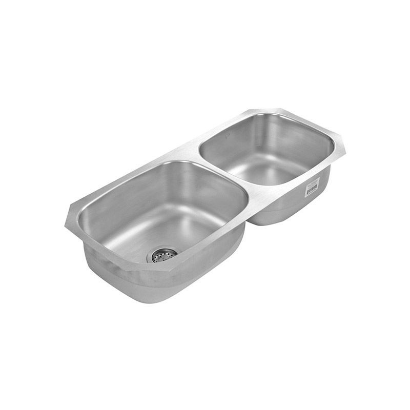 Fregadero CS210 marca Eb Técnica 100 x 44 cm 2 Tinas