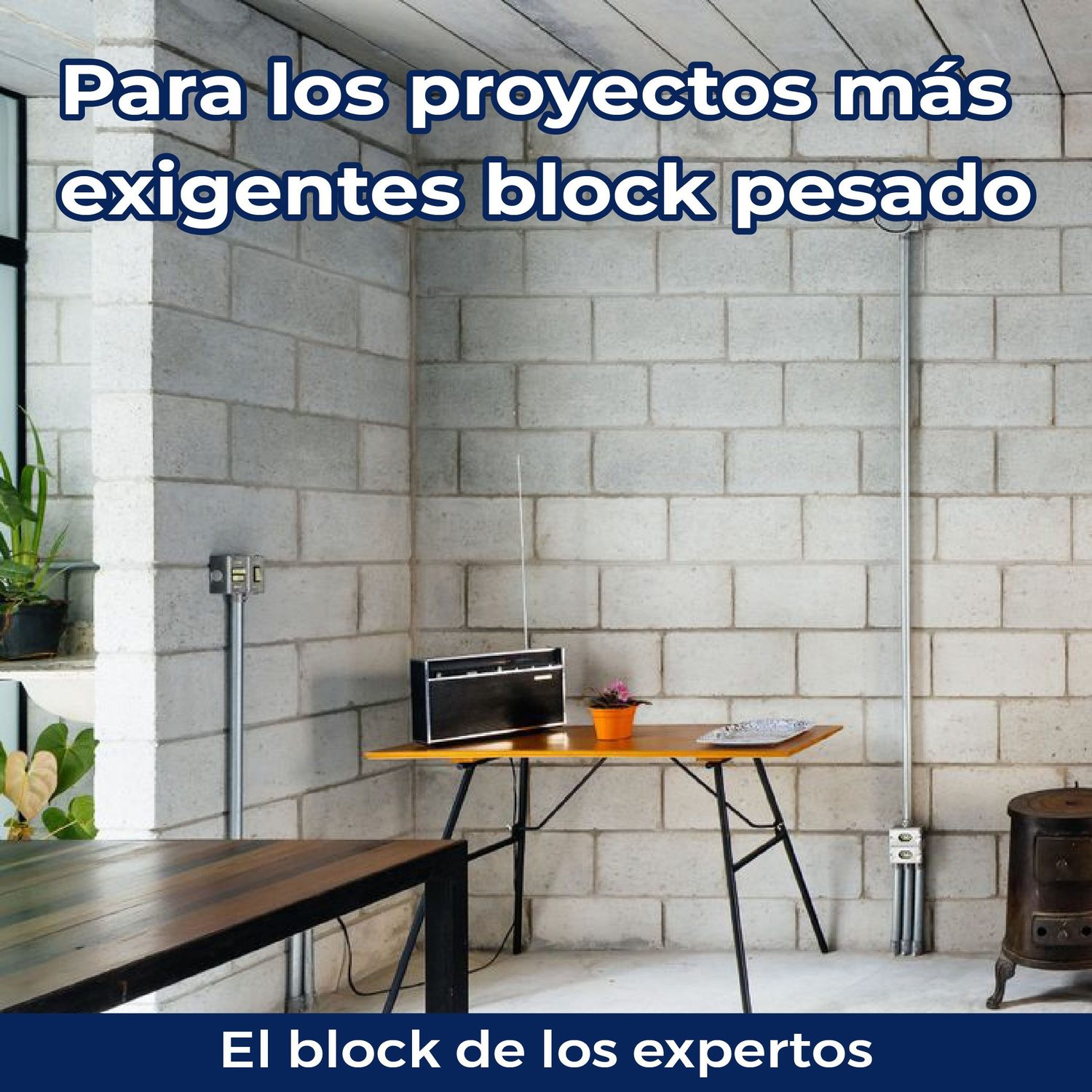 Block Pesado 10 x 20 x 40 cm