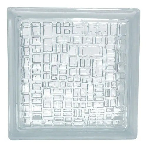 Vidrio Block Mosaico Foncer 19x19x8 cm