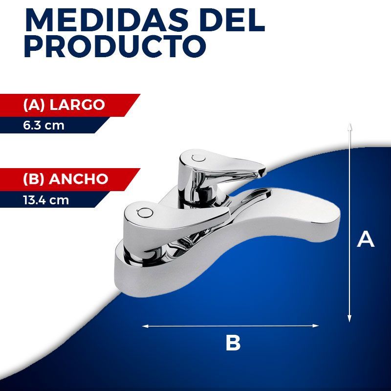 Mezcladora Lavabo 4 Pulgadas Primma Helvex