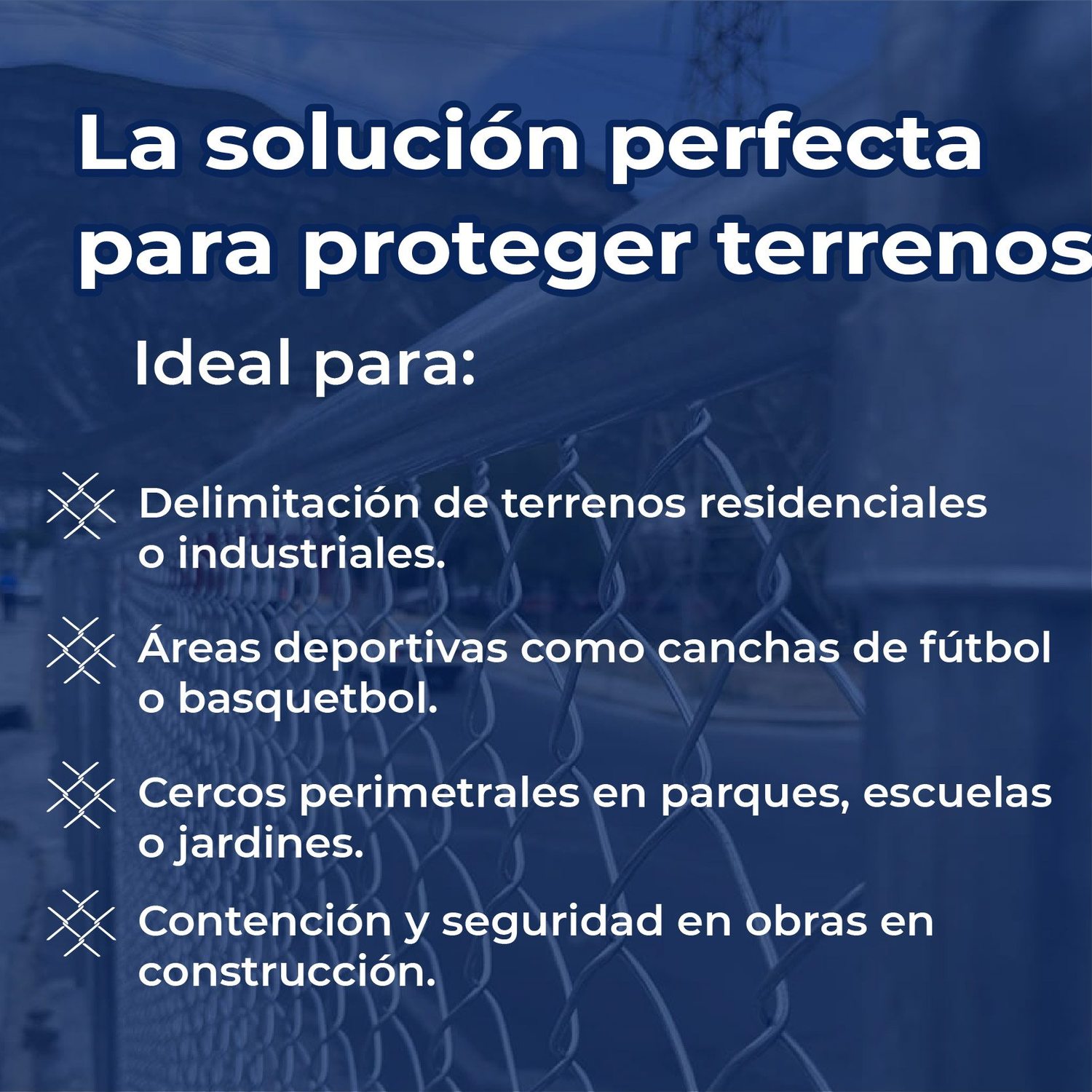 Malla Ciclónica Galvanizada DeAcero 2.00 x 20 M Calibre 13