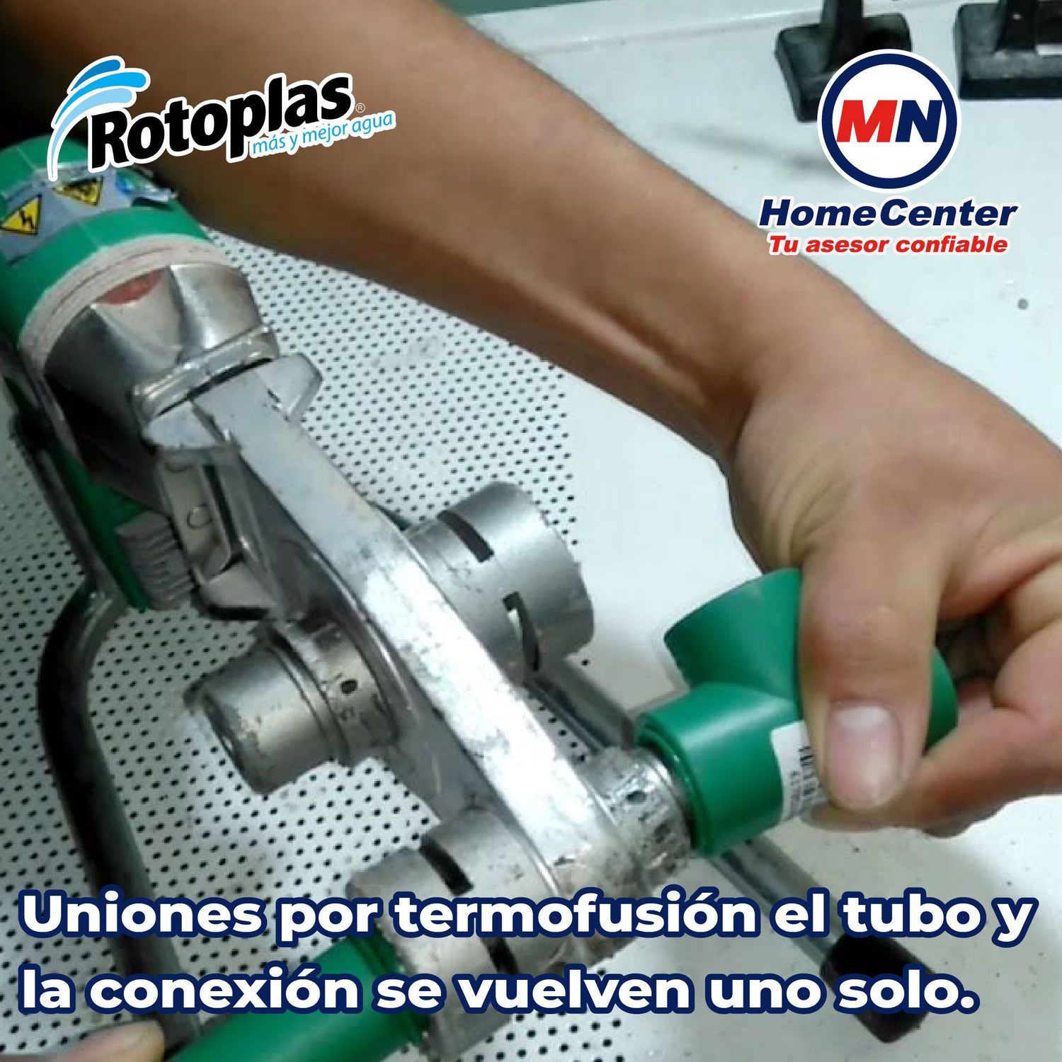 Tubo Tuboplus Rotoplas 1/2 pulg