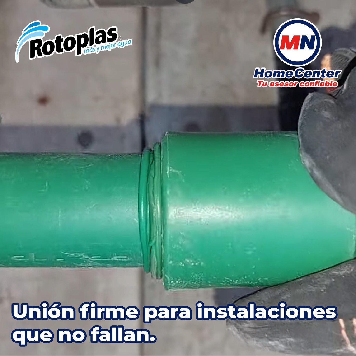 Cople Tuboplus 2 pulgada Rotoplas para Instalaciones Hidráulicas