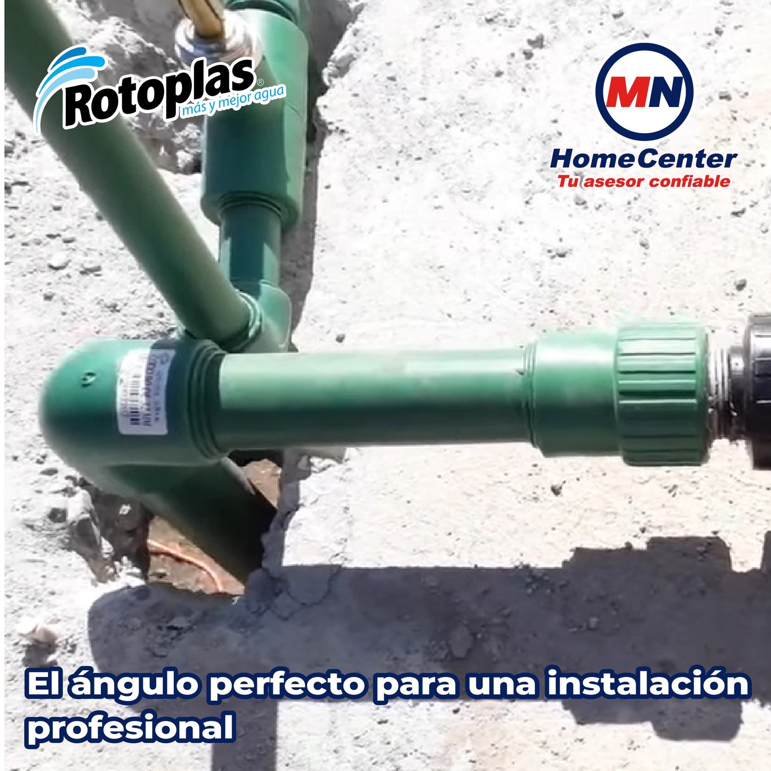 Codo Tuboplus 90 x 1¼ pulg Rotoplas para Instalación Hidráulica