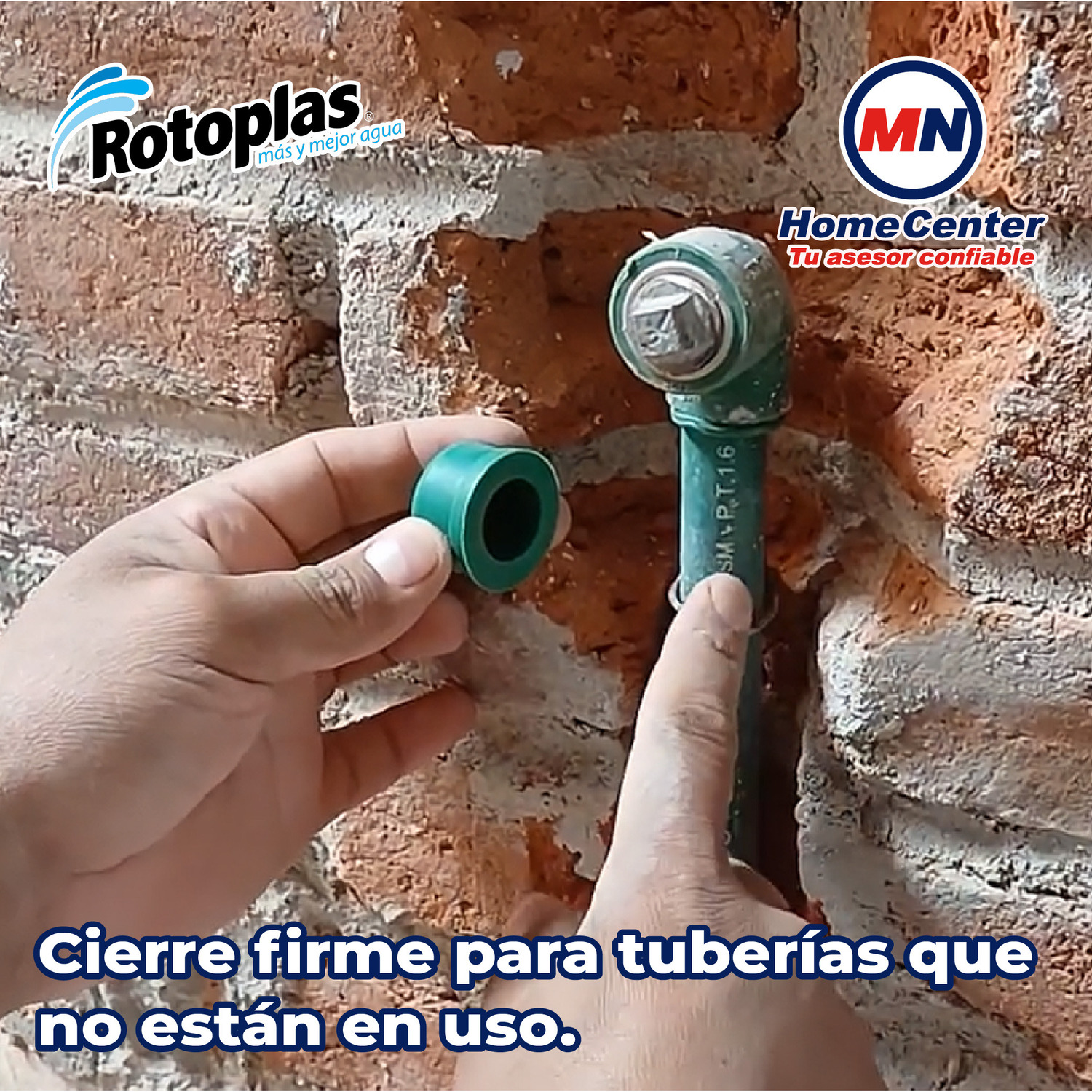Tapón Tuboplus Hembra Rotoplas 2" Para Instalación Hidráulica