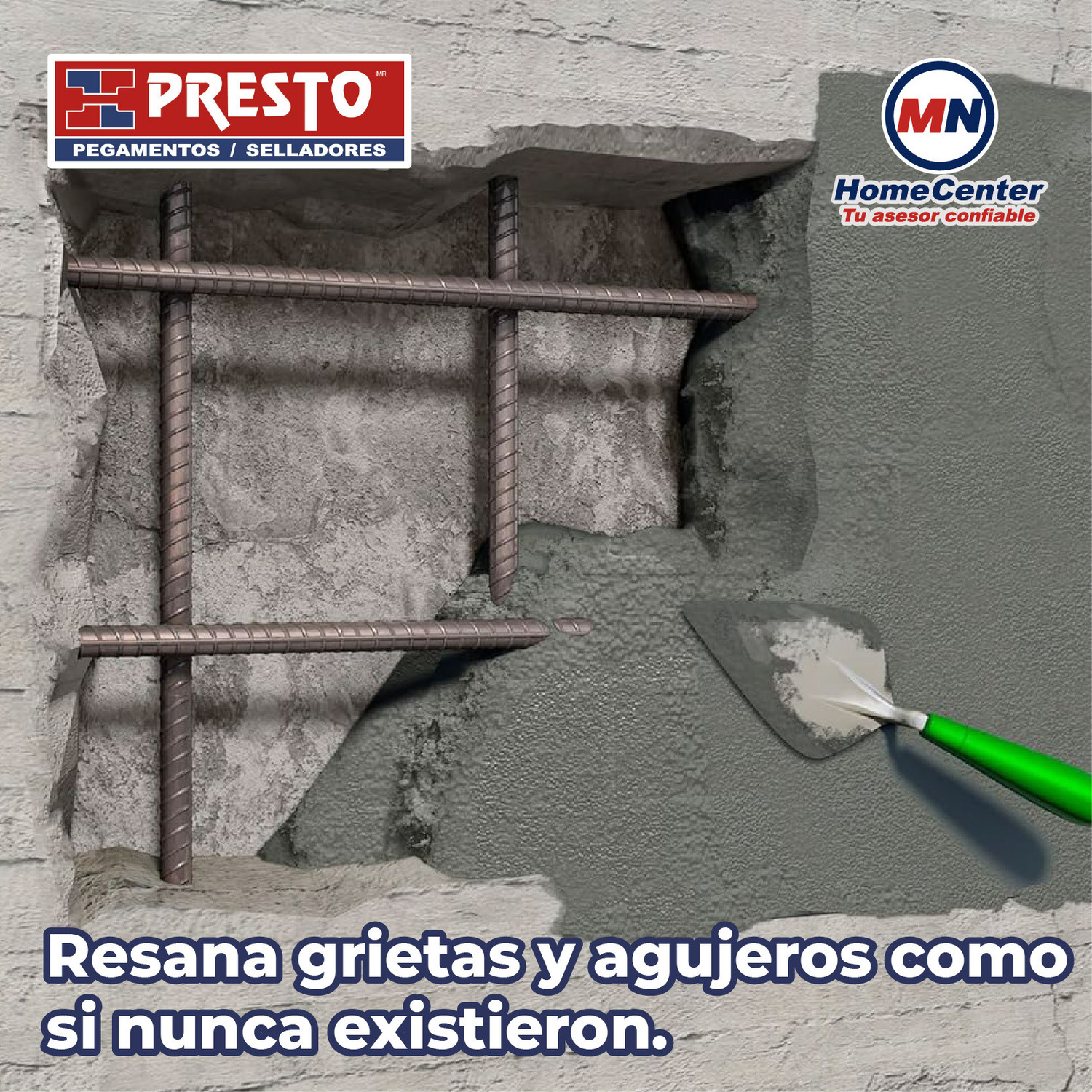 Resanador de Muros Presto Filler 946 ml