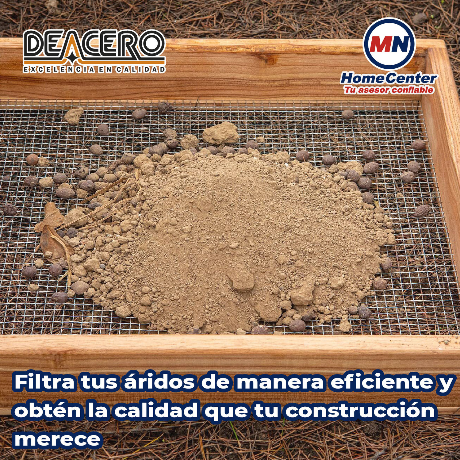 Malla Criba DeAcero 5 x 5 0.91 M