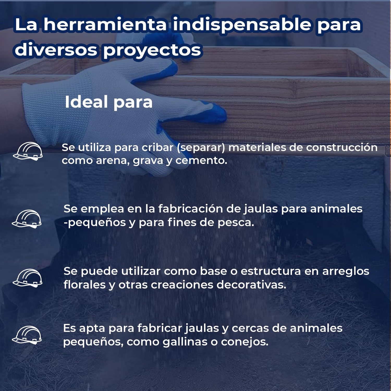 Malla Criba DeAcero 5 x 5 0.91 M