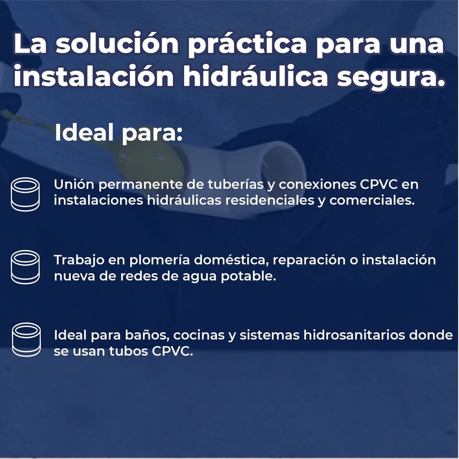 Pegamento Para CPVC Presto ½ 473 ml Yellow Gold