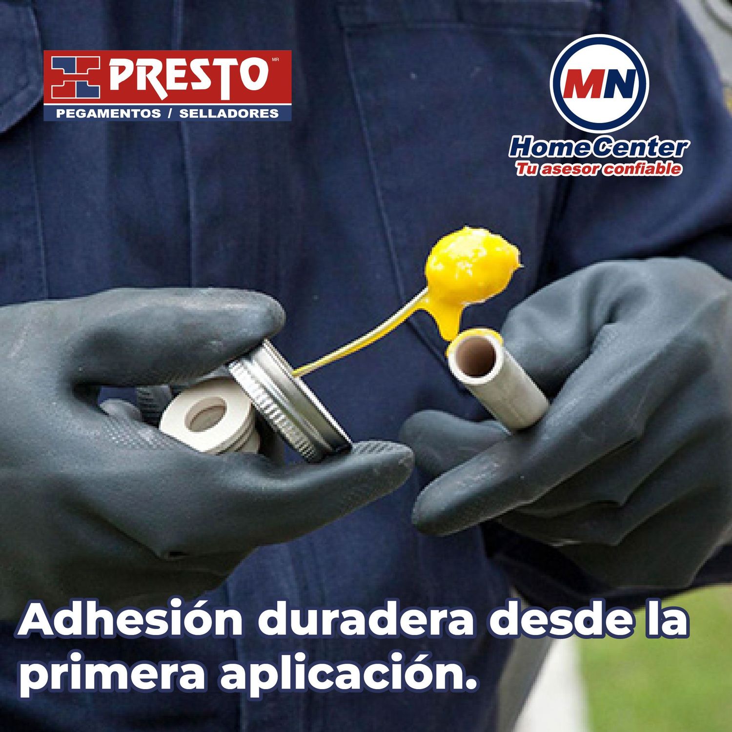 Pegamento Para CPVC Presto 237 ml Yellow Gold