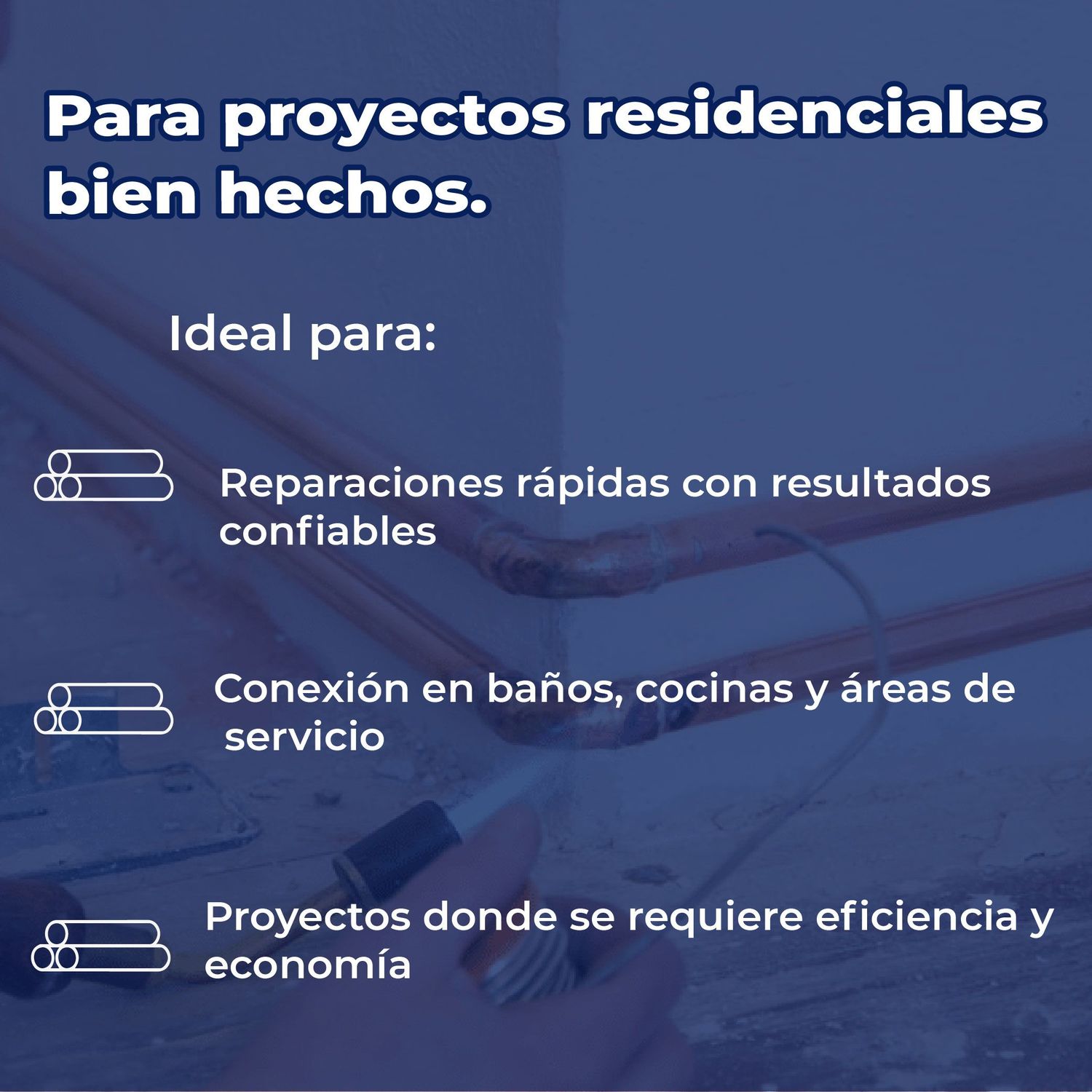 Tubo de Cobre Iusa tipo M ¾ pulgadas 6.10 m