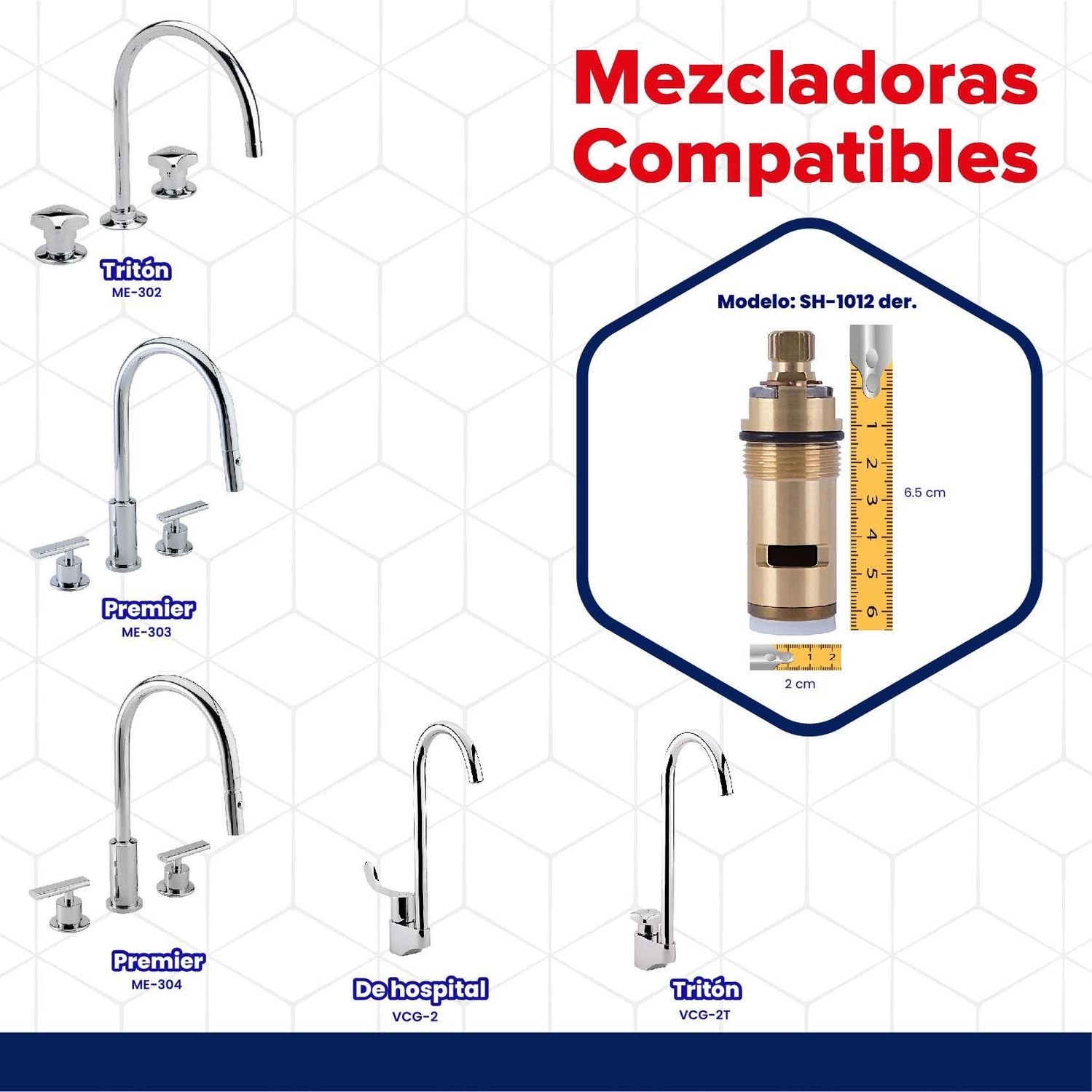 Llave Unitaria Helvex Cuello Ganso VCG-2