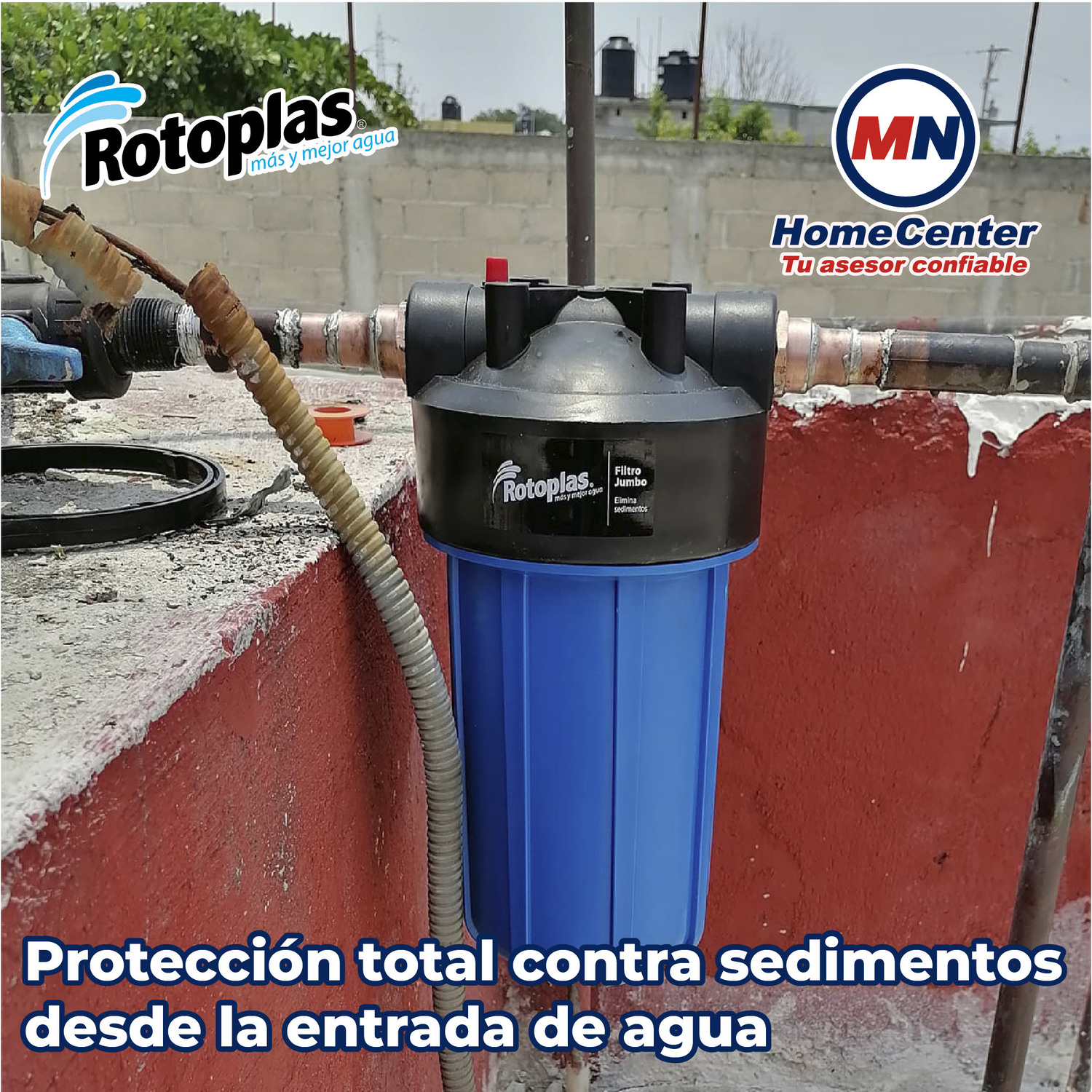 Filtro Jumbo Completo Hydronet Rotoplas