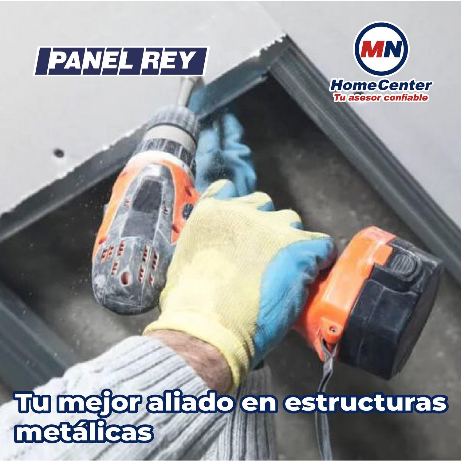 Tornillo Punta Broca Cabeza Extra Plana 8 mm x ½ pulg