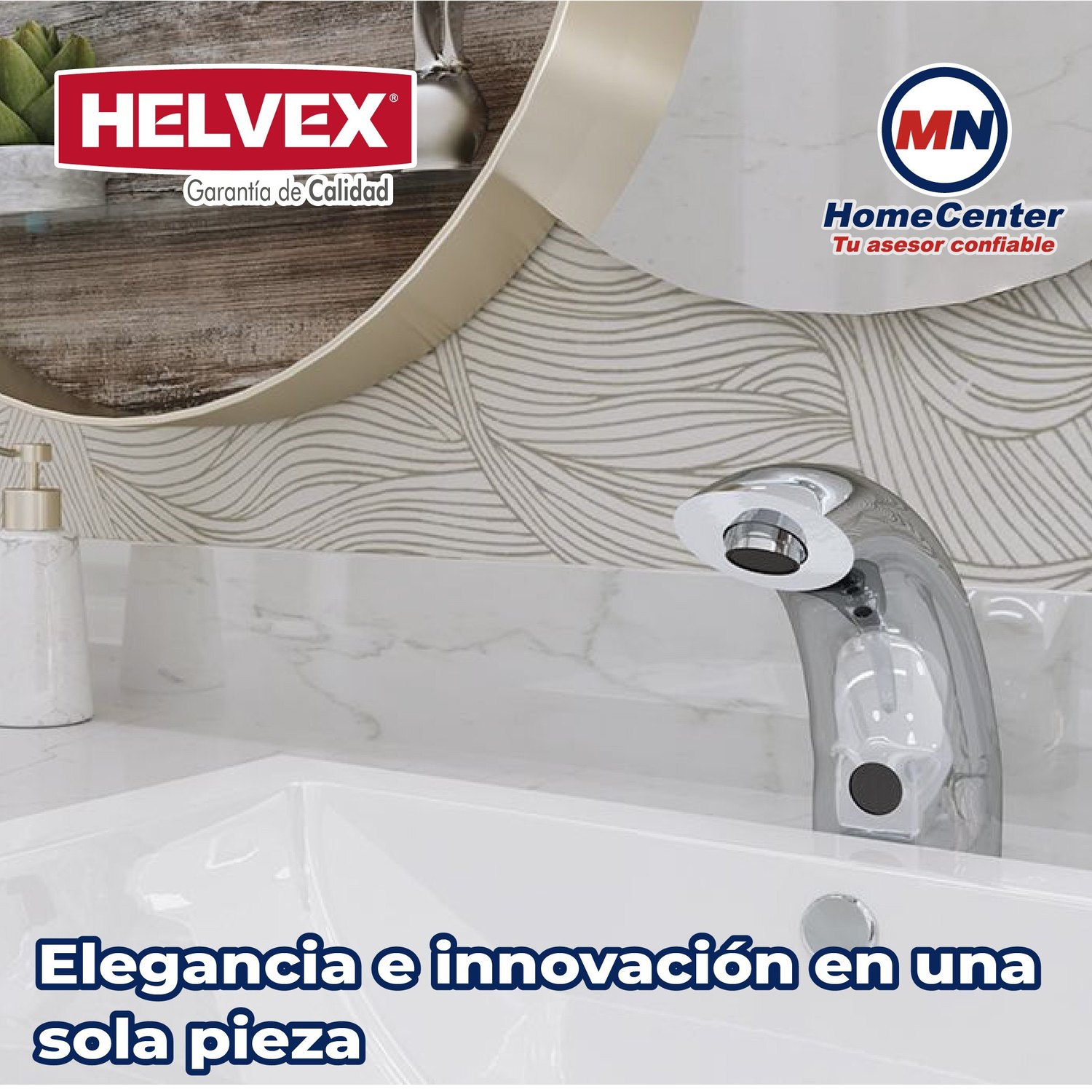Llave Electrónica Helvex de Sensor Batería Argos TV-296