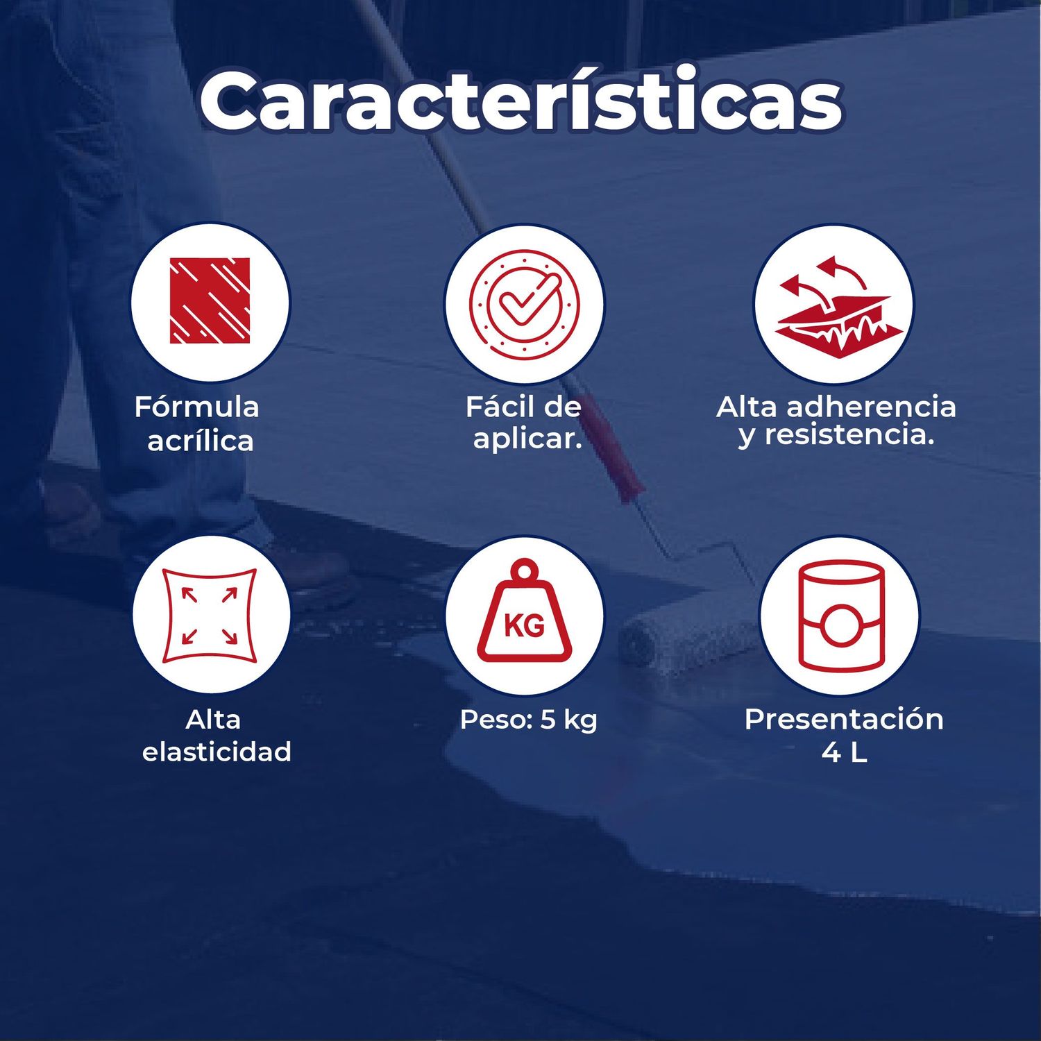 Resanador Acrílico Acriton Fester 4 L