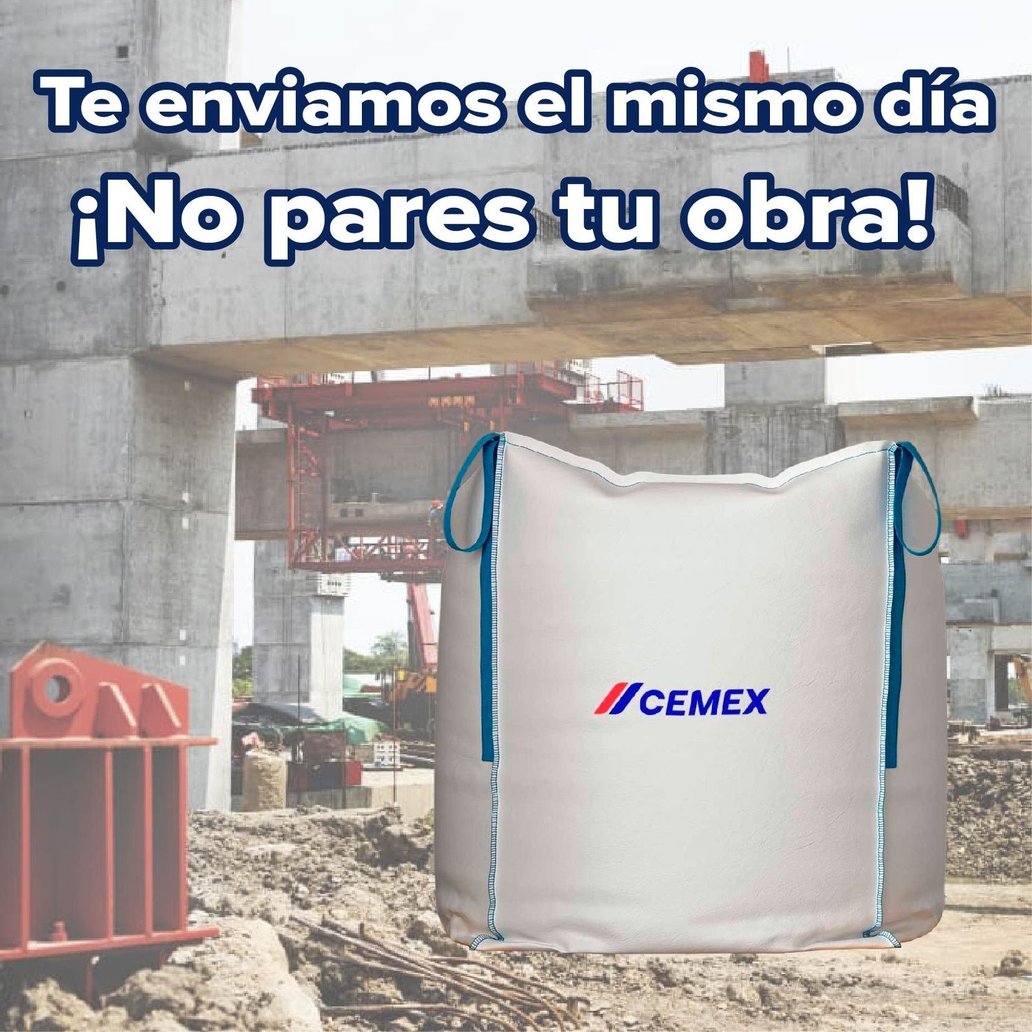 Cemento Cemex Big Bag Gris (Precio por Kilo)