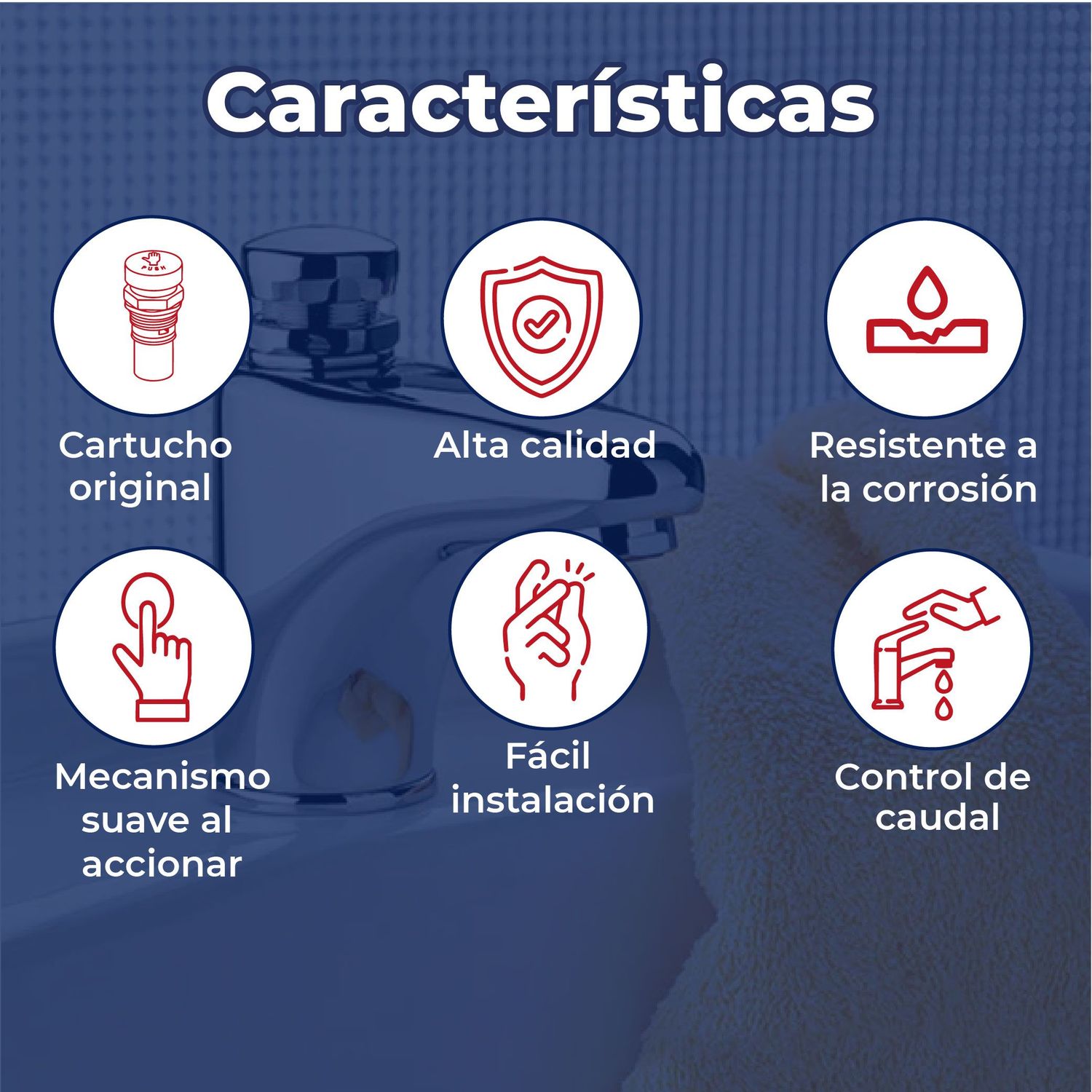 Cartucho Completo Llave Economizadora Helvex