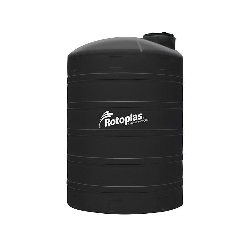 Tanque Para Agua Rotoplas Estándar Negro 22000 L